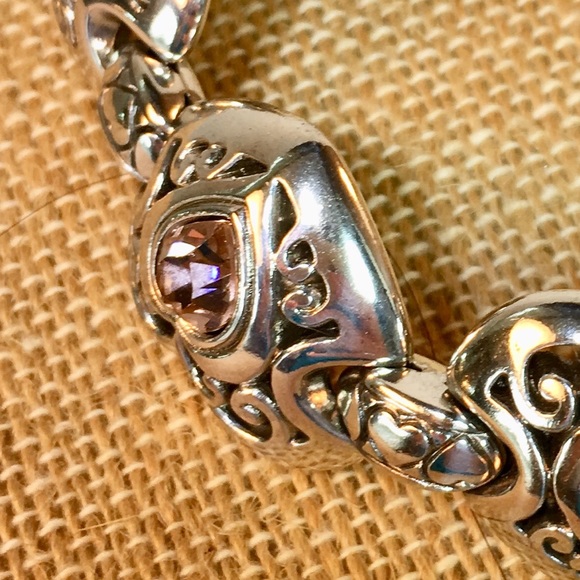 Brighton Bracelet Divinity Heart Pink Crystal - Picture 7 of 7